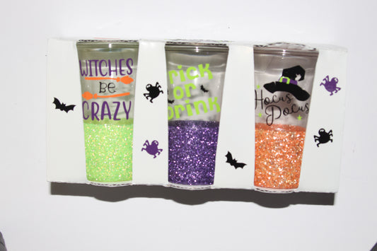 Witches Brew Shot Glass Set