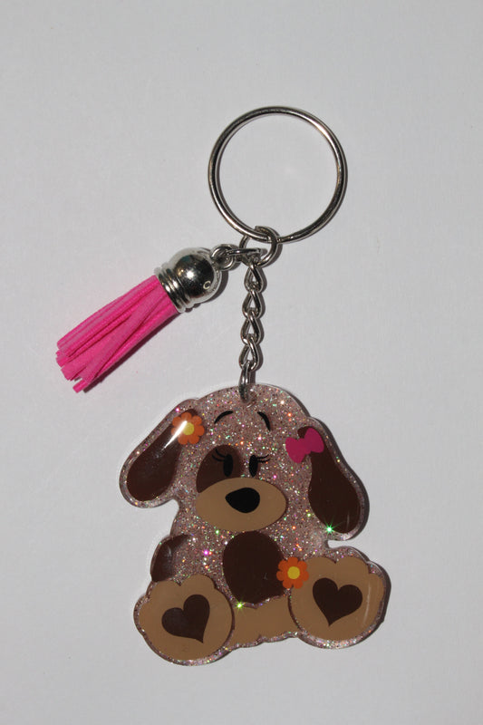 2" Doggy Keychain