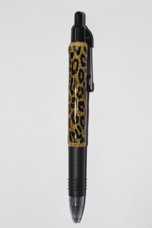 Gold Leopard Ballpoint Pen